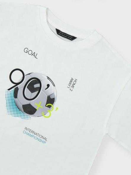 Mayoral Camiseta M/C Back Print 26-06036-030 Blanco [3]