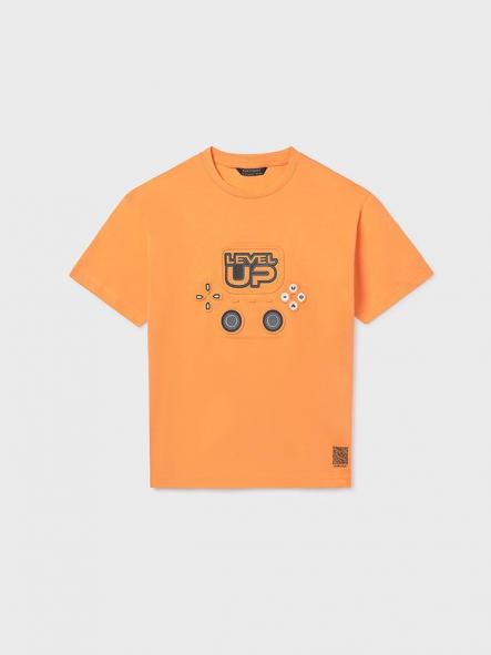 Mayoral Camiseta M/C Embossed 26-06037-033 Apricot [2]