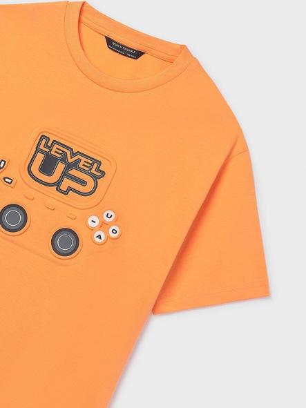 Mayoral Camiseta M/C Embossed 26-06037-033 Apricot [4]