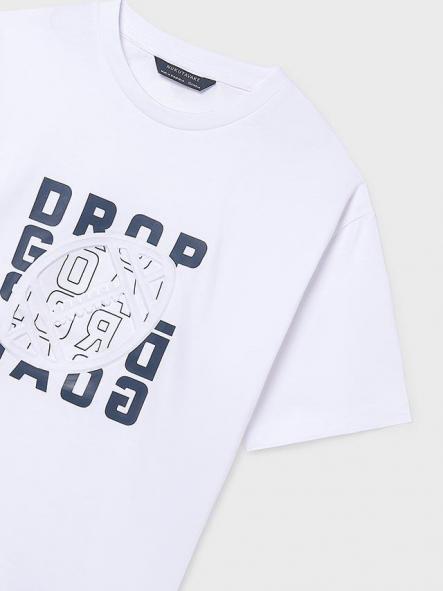 Mayoral Camiseta M/C Embossed 26-06037-034 Blanco [5]