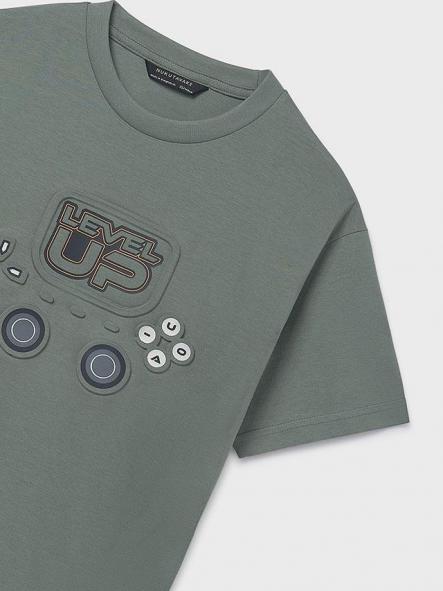 Mayoral Camiseta M/C Embossed 26-06037-035 Laurel [2]