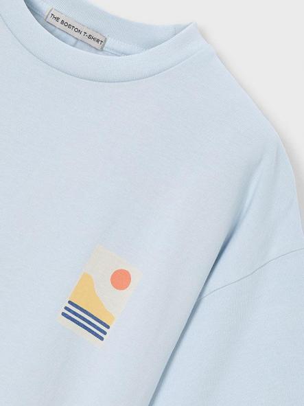 Mayoral Camiseta M/C Paisaje 26-06045-403 Celeste [3]