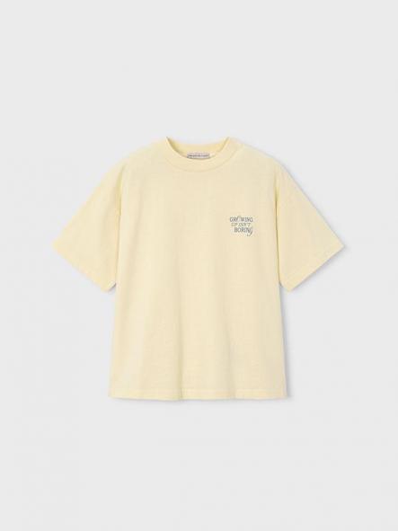 Mayoral Camiseta M/C "Growing Up" 26-06046-310 Butter [1]