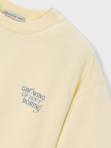 Mayoral Camiseta M/C "Growing Up" 26-06046-310 Butter [3]