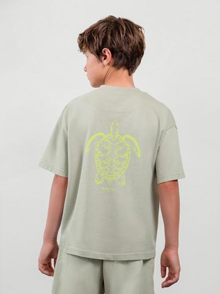 Mayoral Camiseta M/C Fluor 26-06047-457 Oliva Claro 