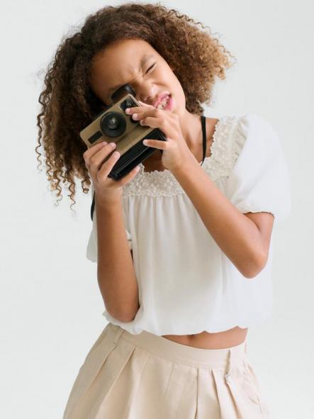 Mayoral Blusa Gasa 26-06156-049 Crudo