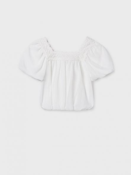 Mayoral Blusa Gasa 26-06156-049 Crudo [3]