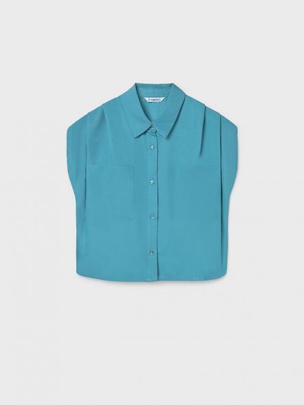 Mayoral Blusa Bolsillos 26-06158-053 Jade  [3]