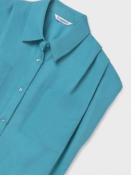 Mayoral Blusa Bolsillos 26-06158-053 Jade  [5]