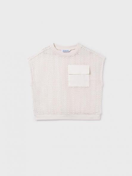 Mayoral Twin Set Bolsillo  26-06160-061 Hueso [4]