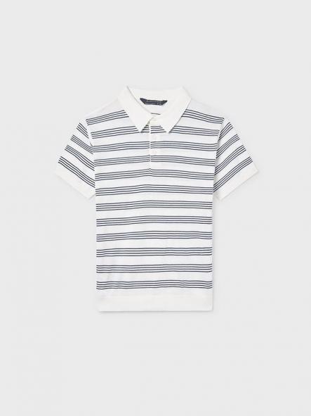 Mayoral Polo m/c Tricot 26-06162-046 Nata Atlantico [1]