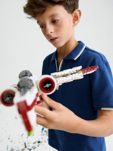 Mayoral Polo M/C Cremallera 26-06166-068 Oceano