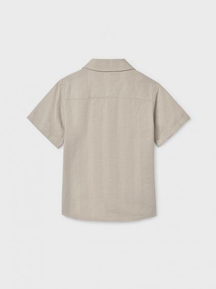 Mayoral Camisa M/C Cuello Resort 26-06170-076 Piedra [2]