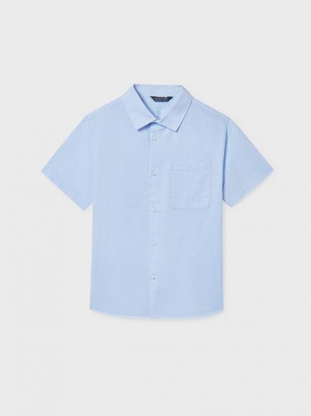 Mayoral Camisa m/l Cuello Camisero 26-06172-086 Celeste [3]