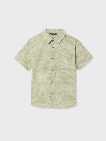 Mayoral Camisa m/l Cuello Camisero 26-06172-087 Liquen