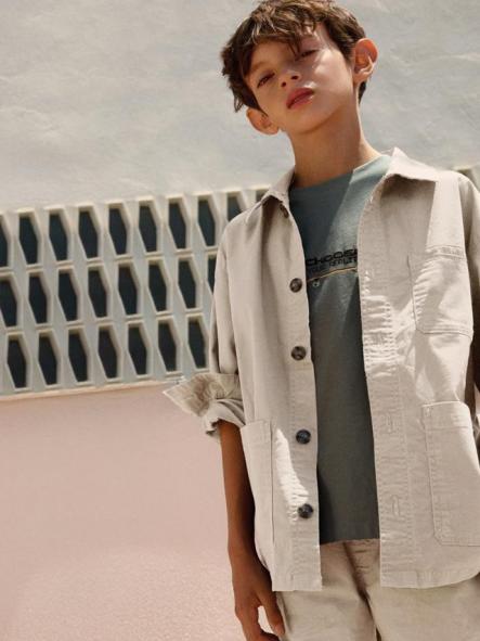 Mayoral Sobrecamisa Multibolsillos 26-06173-010 Cañamo