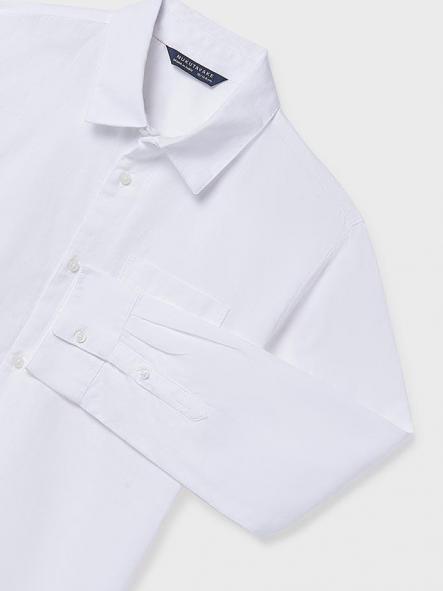 Mayoral Camisa m/l Cuello Camisero 26-06174-019 Blanco [4]