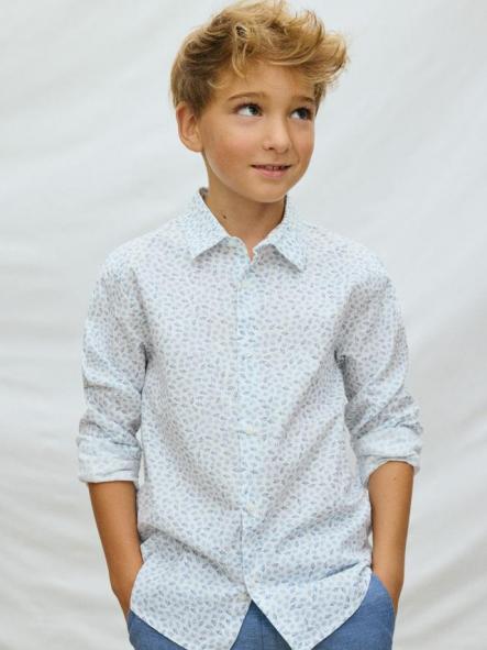 Mayoral Camisa m/l Cuello Camisero 26-06175-092 Estampado