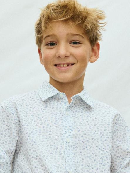 Mayoral Camisa m/l Cuello Camisero 26-06175-092 Estampado [1]