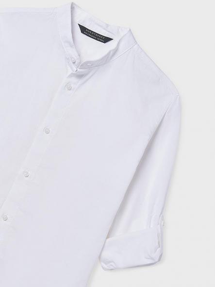 Mayoral Camisa M/L Cuello Mao 26-06176-010 Blanco [3]