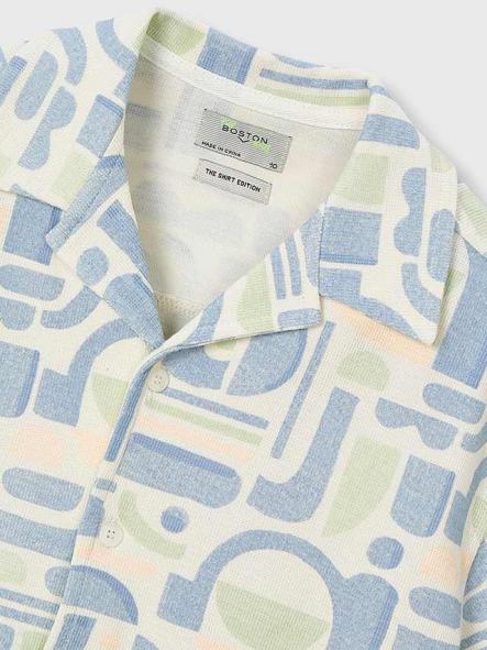 Mayoral Camisa M/C Punto Estampada 26-06178-405 Universo [3]