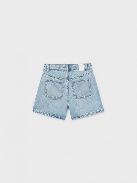 Mayoral Pantalon Corto Tejano Remaches 26-06202-059 Claro [1]