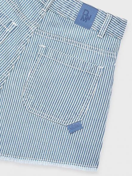 Mayoral Pantalon Corto Rayas Tejanas 26-06205-054 Indigo [2]