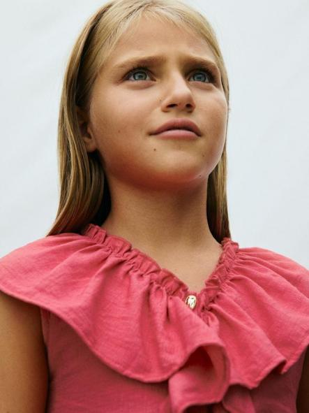 Mayoral Conjunto Short Volantes 26-06207-078 Coral [1]