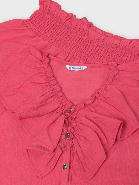 Mayoral Conjunto Short Volantes 26-06207-078 Coral [5]