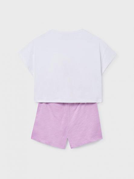 Mayoral Conjunto Short Grafica 26-06211-087 Lilac [1]