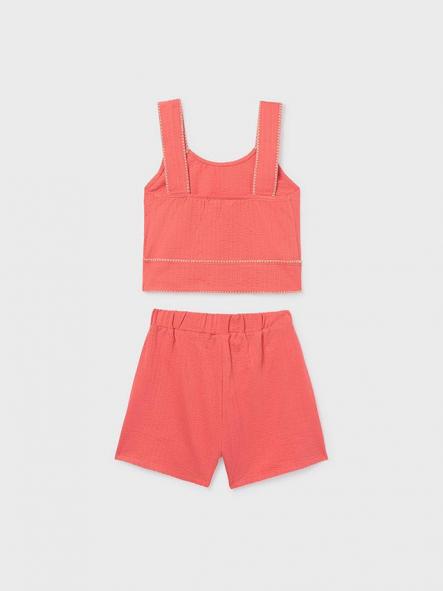 Mayoral Conjunto Short Puntada Concha 26-06213-068 Flamingo [1]