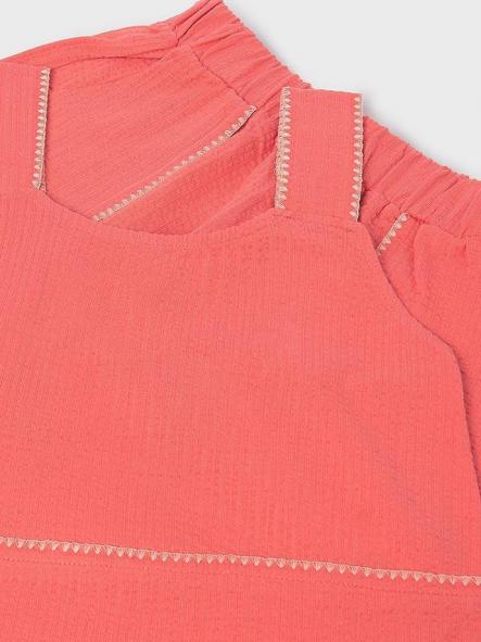 Mayoral Conjunto Short Puntada Concha 26-06213-068 Flamingo [2]