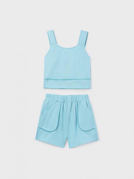 Mayoral Conjunto Short Puntada Concha 26-06213-069 Pacifico [3]