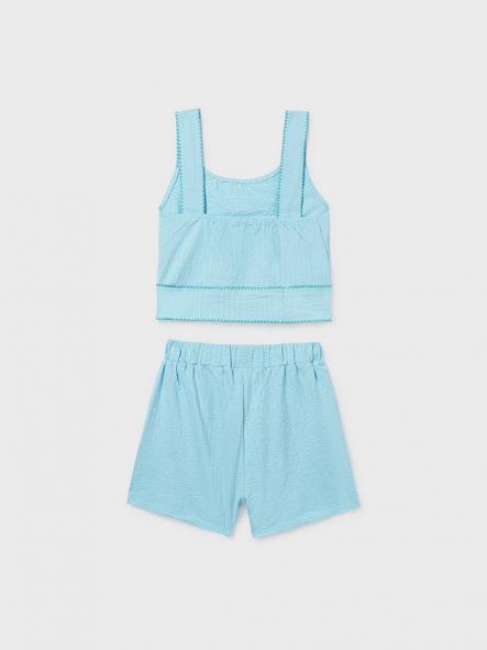 Mayoral Conjunto Short Puntada Concha 26-06213-069 Pacifico [4]