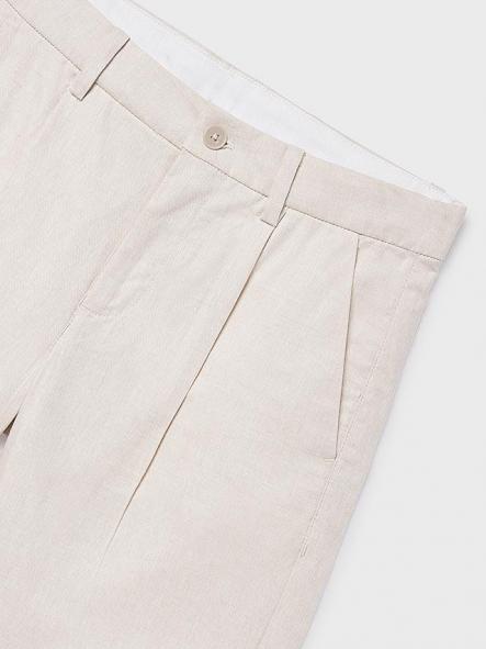Mayoral Bermuda Lino Suiting 26-06214-016 Avena Mez [2]