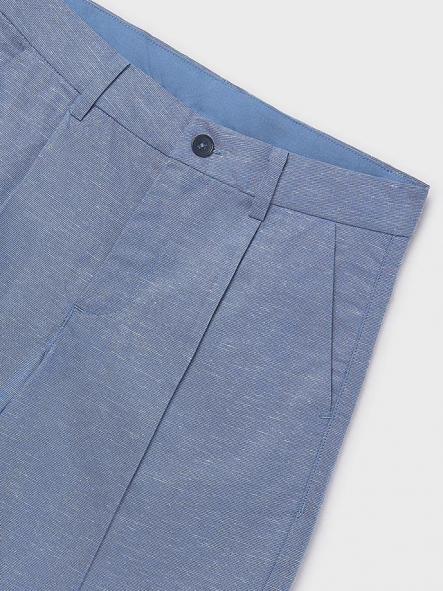 Mayoral Bermuda Lino Suiting 26-06214-017 Añil [4]