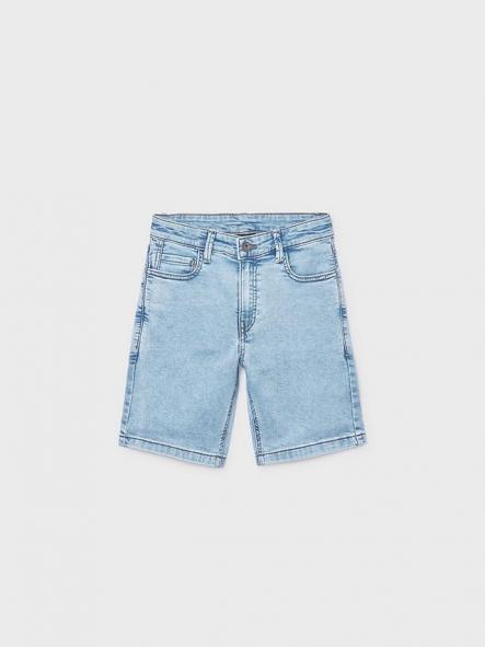 Mayoral Bermuda Soft Denim 5b 26-06217-028 Claro [1]
