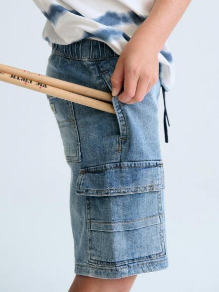 Mayoral Bermuda Denim Cargo 26-06218-032 Medio [1]