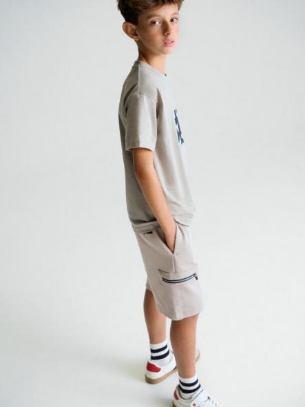 Mayoral Bermuda Interlock Cremalleras 26-06219-039 Shitake