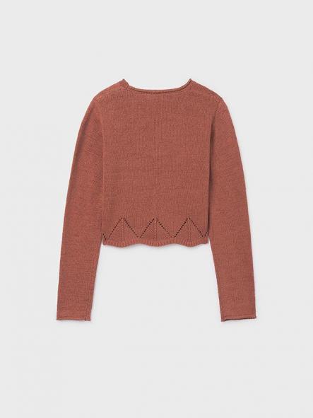 Mayoral Rebeca Tricot Cintas 26-06354-073 Arcilla [2]