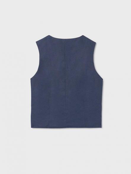 Mayoral Chaleco Lino Suiting 26-06357-018 Atantico [3]