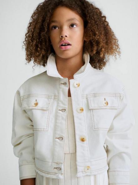 Mayoral Cazadora Sarga 26-06407-094 Crudo