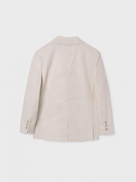 Mayoral Chaqueta Lino Suiting 26-06413-063 Avena Mez [2]