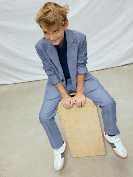 Mayoral Chaqueta Lino Suiting 26-06413-064 Atlantico [2]