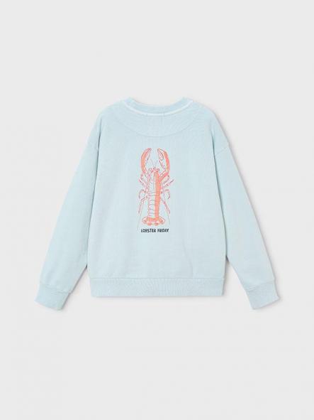 Mayoral Sudadera "Lobster Friday" 26-06420-403 Celeste [3]