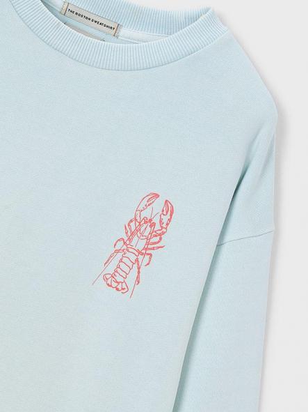 Mayoral Sudadera "Lobster Friday" 26-06420-403 Celeste [4]