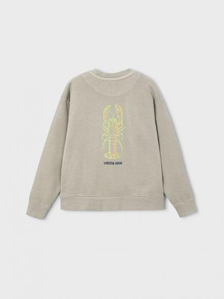 Mayoral Sudadera "Lobster Friday" 26-06420-457 Oliva Claro [1]