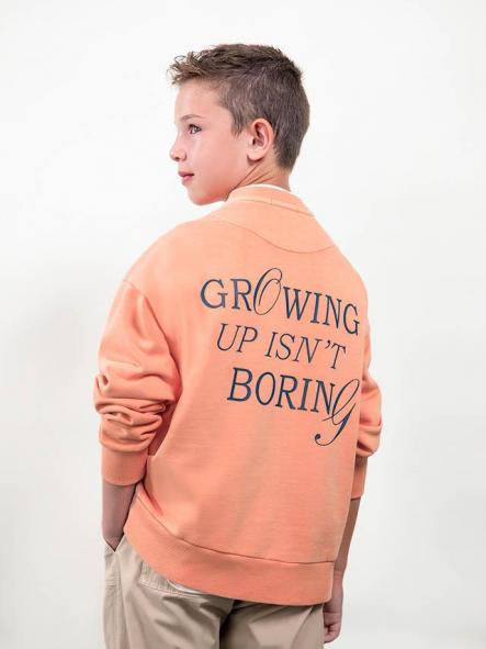 Mayoral Sudadera "Growing up" 26-06421-331 Coral