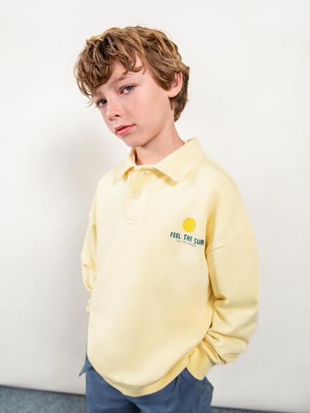 Mayoral Sudadera Cuello polo 26-06422-310 Butter