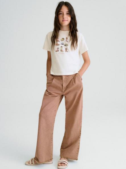 Mayoral Pantalon Largo Sarga 26-06549-011 Arcilla